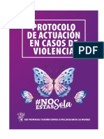 Protocolo de actuacion Violencia Doméstica