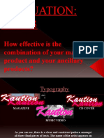 Evaluation:: How Effective Is The Combination of Your Main Product and Your Ancillary Products?