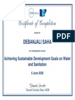 Achieving Sustainable Development Goals On Water and Sanitation PDF