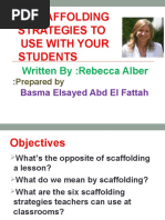 6 Scaffolding Strategies To Use With Your Students: Written By:Rebecca Alber