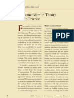 Constructivism in Theory and in Practice: Miriam Schcolnik, Sara Kol, and Joan Abarbanel
