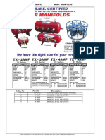 Manifolds Texas Pneumatic Model: Manufacturer:: Index No Part No Description