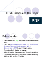 HTML Basics and CSS style.ppt