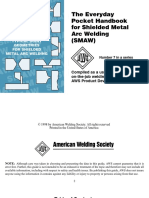 PHB-7-1998 The Everyday Pocket Handbook For Shielded Metal Arc Welding (SMAW) PDF