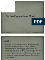 Six Box Organisation Model