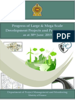 Progress of Large & Mega Scale Development Projects & Programmes As at 30th June 2019 PDF