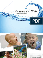 Hidden Messages in Water - Dr. Masaru Emoto