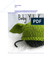 Baby Yoda Knit Hat