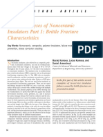 Failure Modes of Nonceramic Insulators Examined