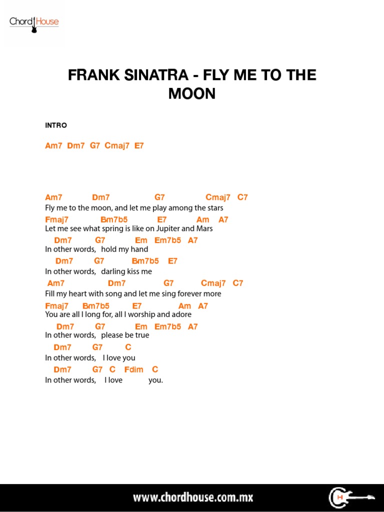 Cifra Club - Frank Sinatra - Fly Me To The Moon
