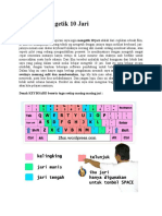 Tutorial Mengetik 10 Jari