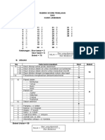 Rubrik Score Penilaian Oke