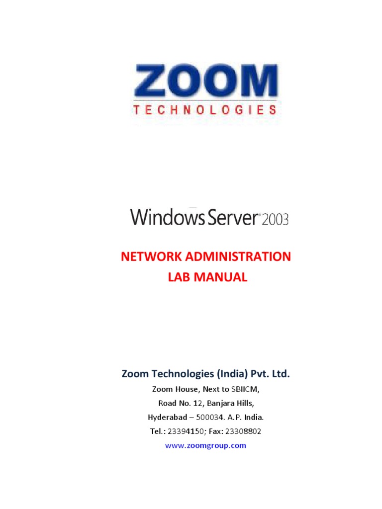 Network Administration 2k3 | File Transfer Protocol | Remote Desktop  Services