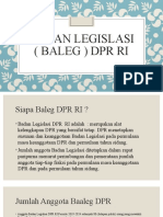 Mengenal Badan Legislasi DPR RI