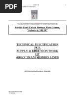 02 - A - Technical - Bid - Part - II - SUPPLY - ERECTION - OF - 400KV - LINES - WO - COND