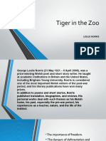 Tiger in A Zoo