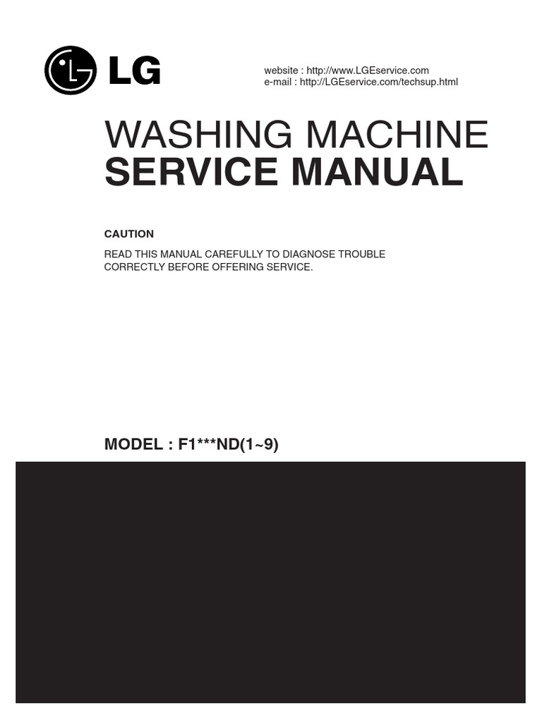 Technician's Washer Guide | PDF | Washing Machine | Laundry