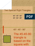 Special Right Triangles Explained