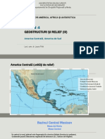 Cursul 4 Geostructuri America Centrala Si de Sud