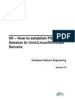 WI-How To Establish PSM Session