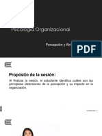 Sesión 3 - Percepción y Atribución