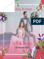 Undangan Pernikahan Ayu & Bagus 20 Februari