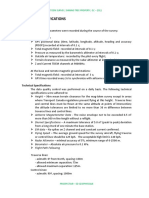 Survey Specifications: Heliborne Magnetic and Tdem Survey, Shining Tree Property, QC - 2011