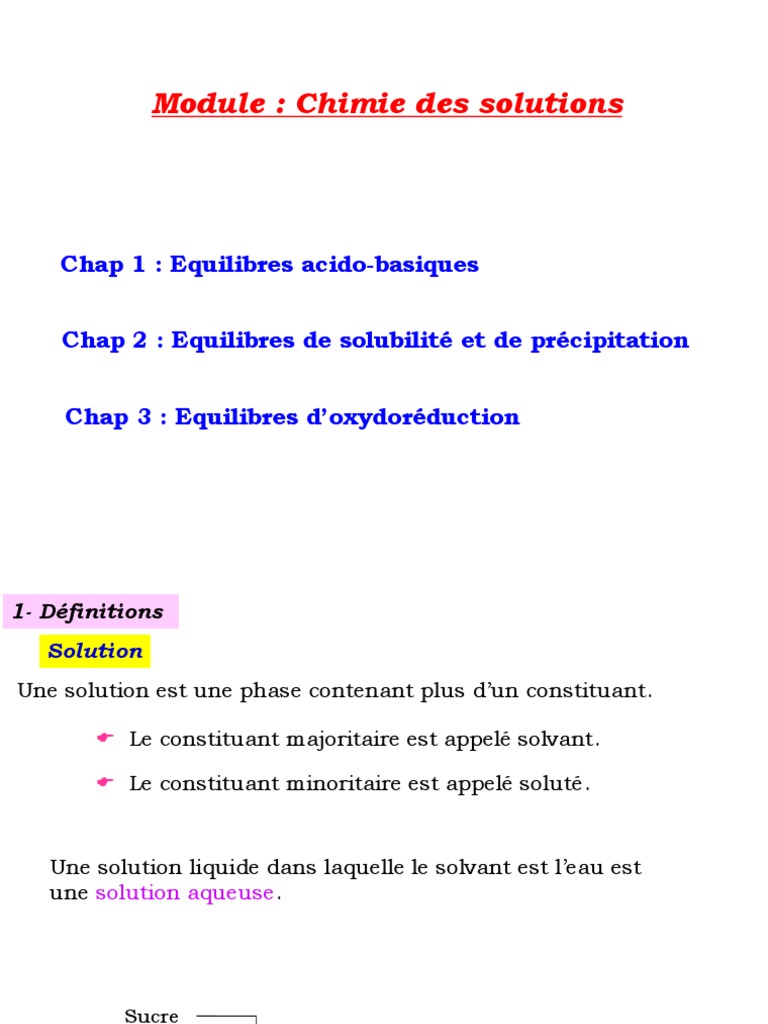 Électrolytes forts en solution aqueuse | PDF | Électrolyte | Ph
