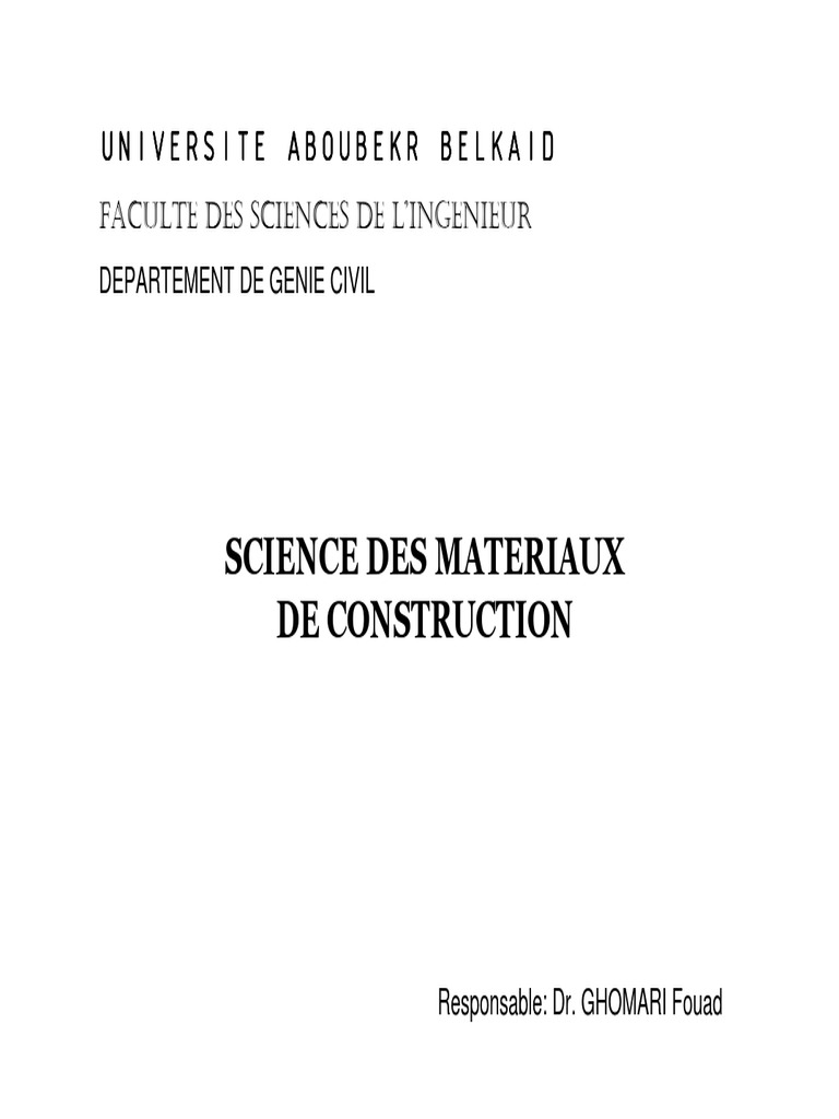 Propriétés et Composition du Bois | PDF | Bois (matériau de ...
