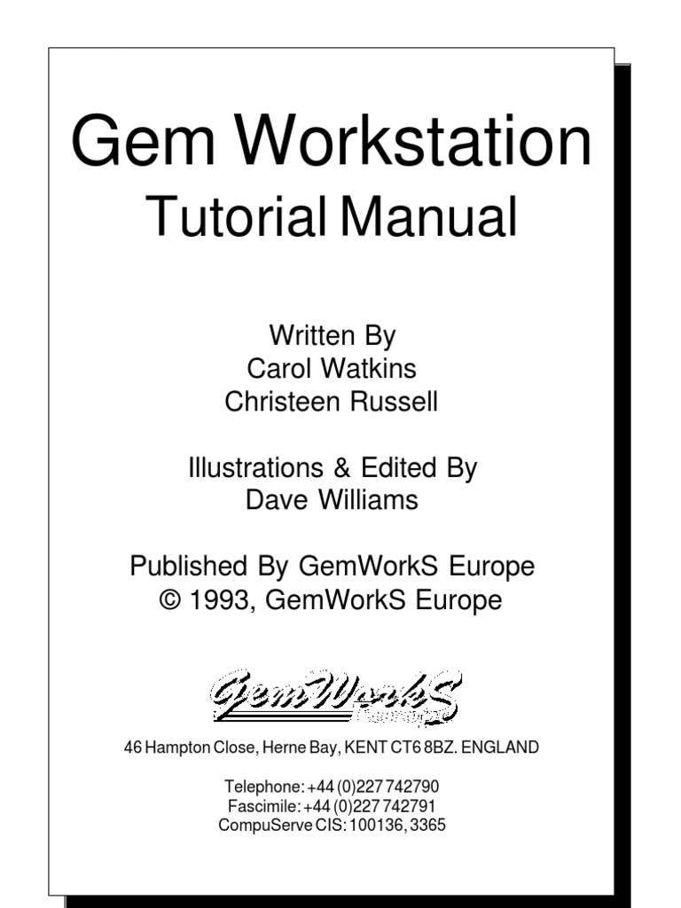 Gem Ws1 Keyboard Workstation Manual Download