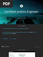 Certified Jenkins Engineer: What Is A Job