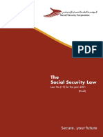 Law No. (19) of 2001 Social Security Law