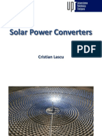 Solar Power Converter Design and Control