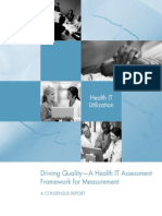 Driving Quality - A Health IT Assessment Framework for Measurement - NQF