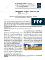 Design and Implementation of Labview Based Bore Well Child Rescue Robot