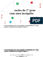 Inequações Do 1º Grau - 7ano