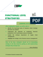 Chapter 6 Functional Level Strategies
