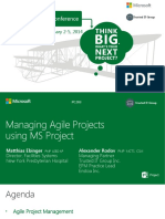 Agile Through MS Project