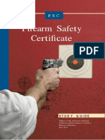 Firearm Safety Certificate: Stud Y G Uide