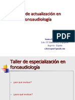 Taller de Actualización en Fonoaudiología