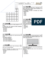 Prova de Matemática do 7o Ano