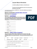 computerbasicsworksheet