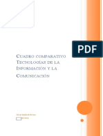 Evidencia 2 cuadro comparativo Tecnologías de la Información y la comunicacion