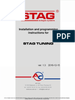 Stag Tuning: Installation and Programming Instructions For