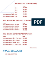 Awla Cellular: 2GB 2GB 3GB 5GB 8GB