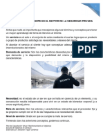 Servicio Al Cliente - Reentrenamiento Vigilancia PDF