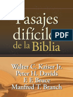 Walter C. Kaiser Jr. Pasajes Difíc. de La Biblia