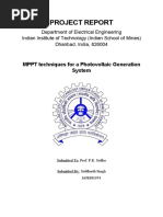 MPPT Project Report