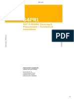 SAP S/4HANA Sourcing & Procurement - Functions & Innovations