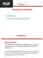 Introduction - Types of Stemming Algorithms